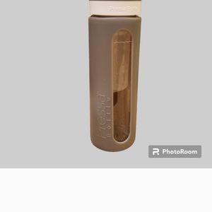 NWOT Pressa Bottle, Fruit Infused Water System, 24 oz - Charcoal Gray